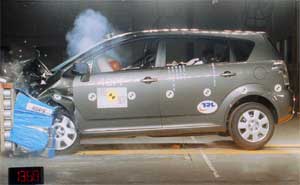 Crashtest EuroNCAP