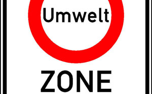 Verkehrsschild Umweltzone