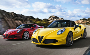 Alfa Romeo 4C Coup und Spider