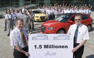 Audi A3 Produktionsjubiläum