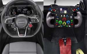 Audi R8 Cockpit