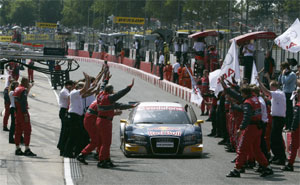 Audi in Brands Hatch