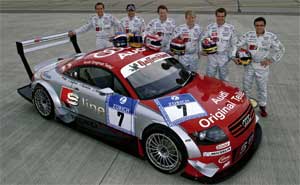 Audi Teams bei den 24 Stunden von Le Mans