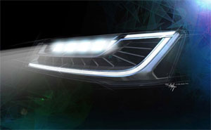 Audi Matrix LED-Scheinwerfer