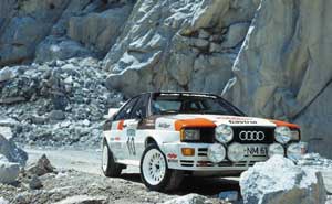 Audi Rallye quattro Gruppe 4, Baujahr 1981