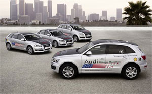 Audi Q5 3.0 TDI, A3 Sportback 2.0 TDI, A4 3.0 TDI und Q7 3.0 TDI