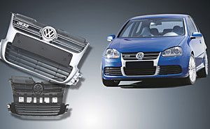 BASF VW Golf R 32 Frontgrill