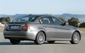BMW 3er Limousine mit dem Allrad System xDrive
