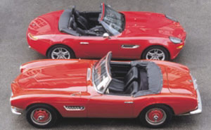 BMW 507 und BMW Z8