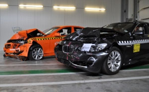 Der neue BMW 5er im Crash