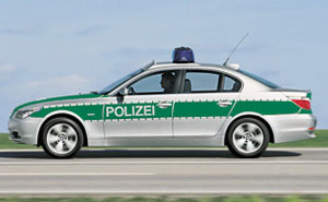 BMW 5er Polizei