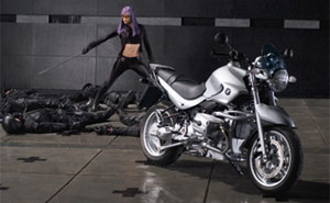 BMW Motorrad R 1150 R im Film Ultraviolet