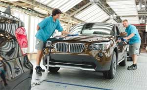 Produktion BMW X1 im Werk Leipzig