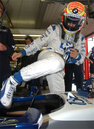 Antonio Pizzonia BMW WilliamsF1 Team test driver 2004