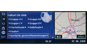 BMW ConnectedDrive: Info-Special zur Fußball EM 2008