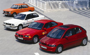 BMW 1602, BMW 325IX, BMW 3er Limousine, BMW E1