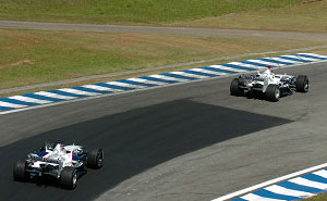 Nick Heidfeld und Robert Kubica