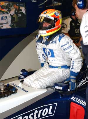 Juan Pablo Montoya WilliamsF1 BMW FW26