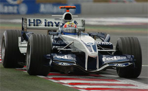 Mark Webber WilliamsF1 BMW FW27