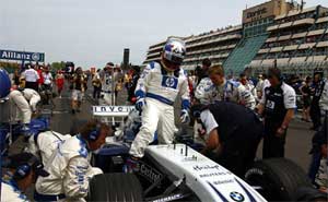 Juan Pablo Montoya WilliamsF1 BMW FW26