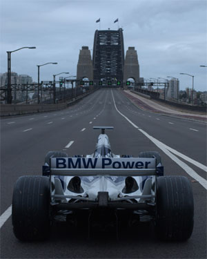 Mark Webber - Harbour Bridge