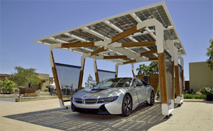 BMW i Solar Carport Concept