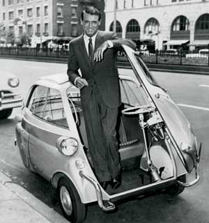BMW Isetta mit Cary Grant