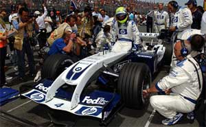 Ralf Schumacher BMW WilliamsF1 Team driver 2004