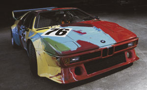 Andy Warhol, Art Car, 1979 - BMW M1 Gruppe 4 Rennversion (12/2003)