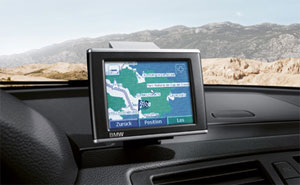 Portables Navigationsgert fr BMW 3er Reihe und BMW 1er