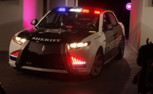 US-Polizeifahrzeug