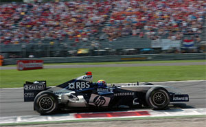 Mark Webber beim GP Italien