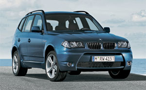 BMW X3 Aerodynamik Paket
