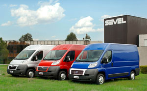 Modelle Peugeot Boxer, Citroen Jumper und Fiat Ducato 