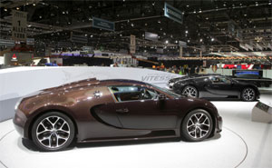 Bugatti auf dem Genfer Automobilsalon