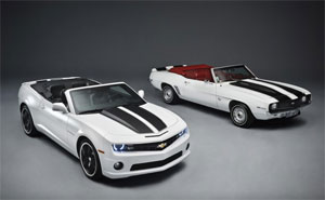 Chevrolet Camaro Convertible 2011 und 1969