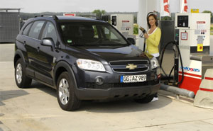 Chevrolet Captiva mit Autogas