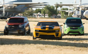 Die Autos von Chevrolet sind die Stars im Kinofilm Transformers - Die Rache