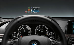 Continental Head-up-Display im BMW