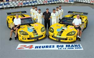 Corvette beim 24 Stunden von Le Mans