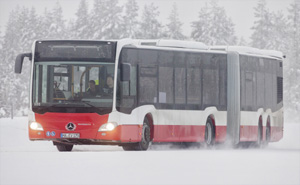Daimler Bus Winter Test