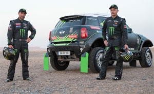 MINI ALL4 Racing mit Stphane Peterhansel und Jean-Paul Cottret