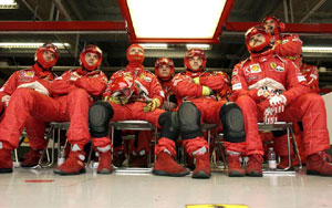 GP Japan: Die Ferrari-Mechaniker