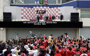 GP Japan: Das Podium