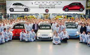 1 Million produzierte Fiat 500 in Polen