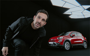 Der neue Fiat 500X und der Magier Dynamo auf Europa-Tour