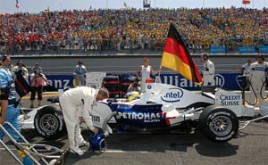 Nick Heidfeld BMW Sauber F1.06