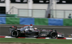 F1 Magny-Cours, Qualifying: Kimi Räikkönen, Team McLaren Mercedes, Sechster