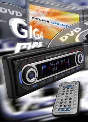 Delphi Grundig Giga-MP3 Player S3050 DVD