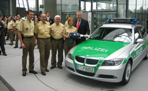 Polizei-Fahrzeuge mit RTK-6-LED